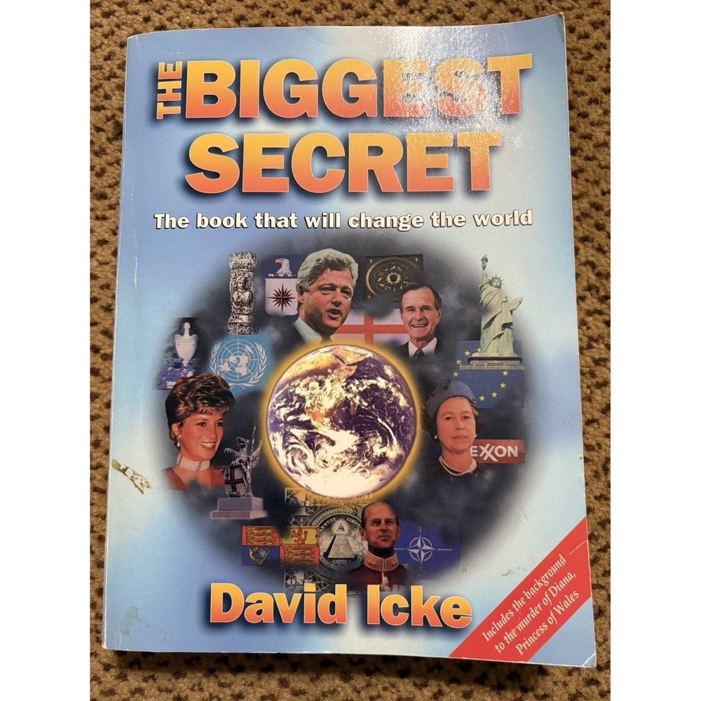 The Biggest Secret: The Book That Will Change the World by David Icke 1999 Soft